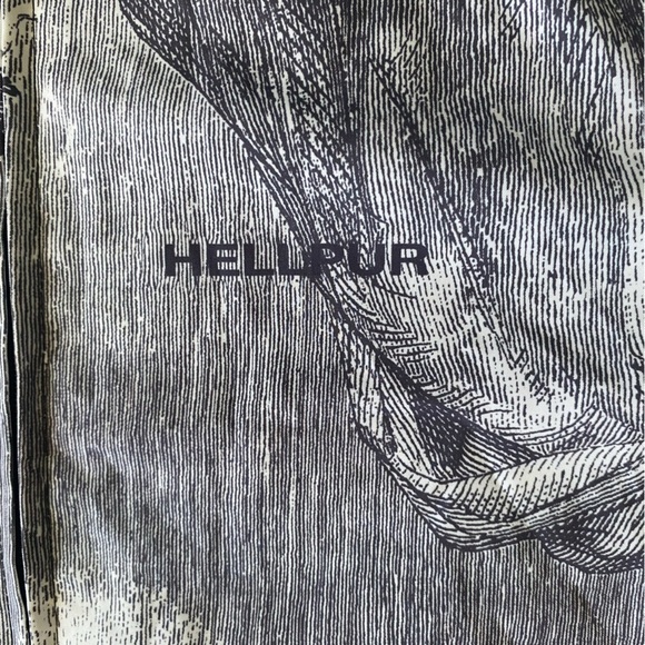 Hellpur The Last Supper edgybold fashion forward streetwear windbreaker jacket M - Picture 5 of 8